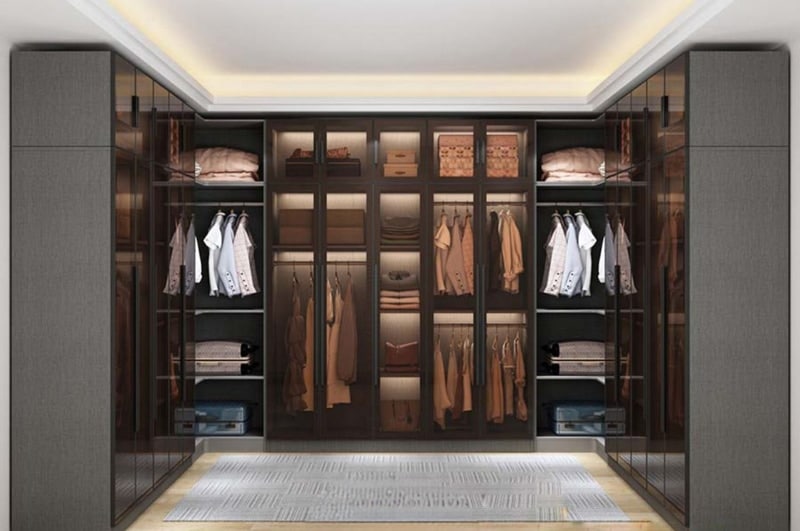 Cách bố trí tủ quần áo lắp ráp giúp tối ưu không gian 6 Bố trí tủ lắp ráp