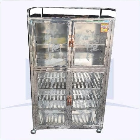 Bí quyết chọn tủ đựng chén inox phù hợp cho nhà bếp hiện đại 8 Các mẫu tủ đựng chén inox