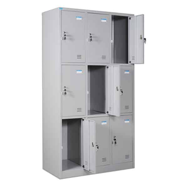 Tủ locker sắt lắp ráp